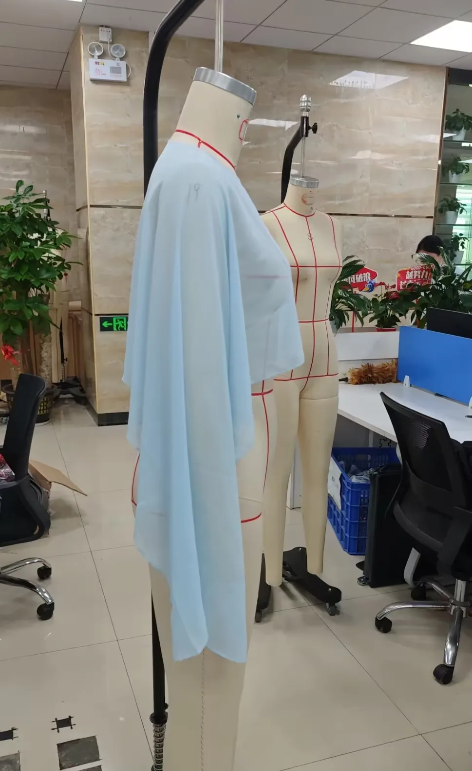 

Women's Cape Sleeve Cropped Blouse Lightweight Semi Sheer White Mesh Top Stylish Flowy Long Sleeve Shrug for Summer Evenings