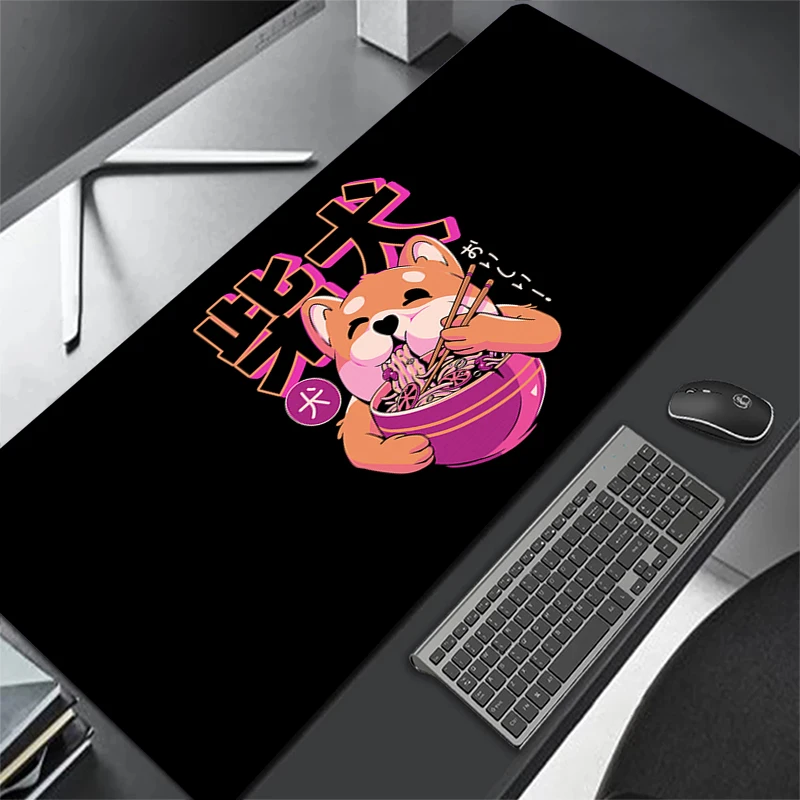 

Shiba Inu Large Mouse Pad Computer PC Gamer Kawaii Gift Cute Pink Office Mouse Mat Tapis De Souris Anime Otaku Gaming Mousepad