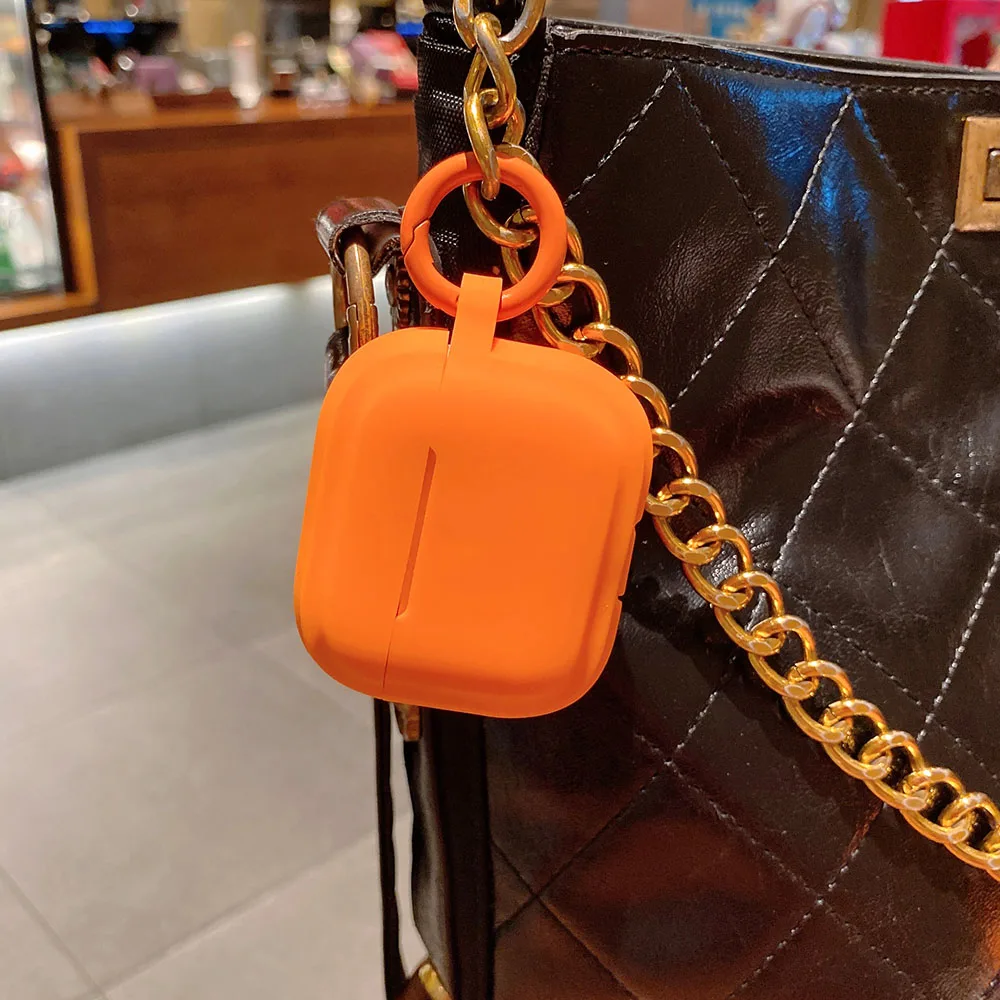 Простой мягкий жидкий силикон для AirPods 1, 2, 3 pro, Беспроводная Bluetooth лампа для Apple airpods pro 2, чехол