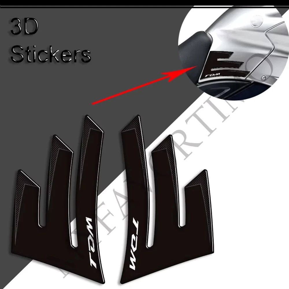 

For TDM 900 TDM900 Motorcycle Protect Tank Pad Side Grips Gas Fuel Oil Kit Knee Fairing Fender Protection Stickers Decals