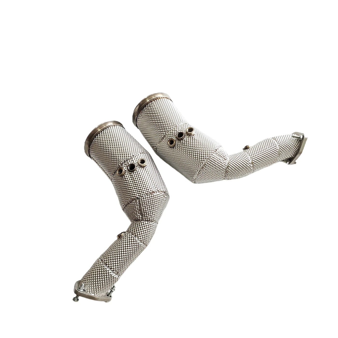 AKS Catted Heatshield per Audi RSQ8 SQ7 SQ8 4.0T Downpipe