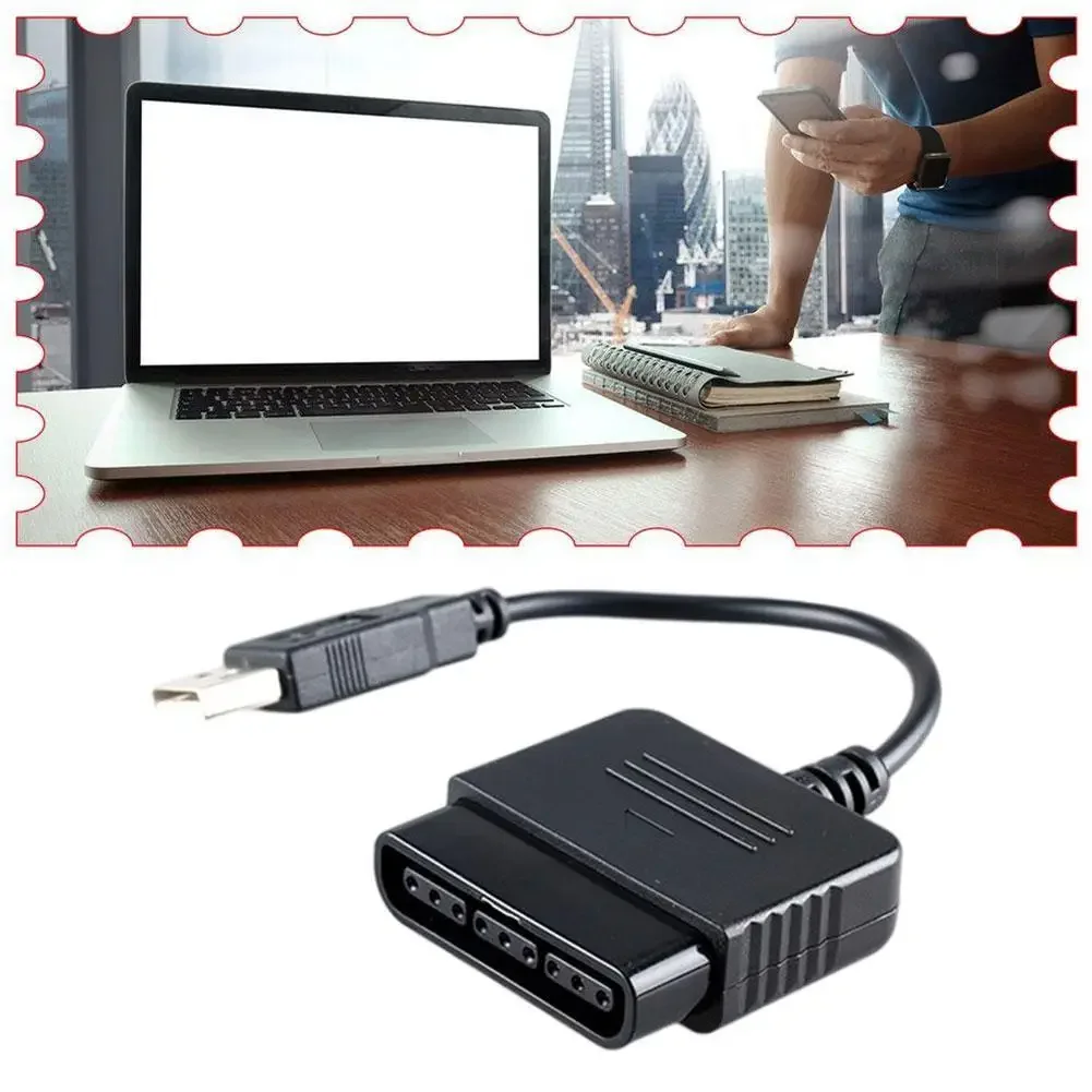 Adaptador USB de PS2 a PS3, convertidor de vídeo para controlador de juegos, accesorios duraderos de alta calidad, 1 unidad