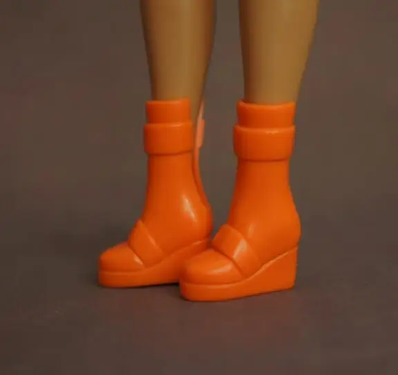 Toy accessories flat foot high heels boots shoes for your BB ST Dolls BBQB1