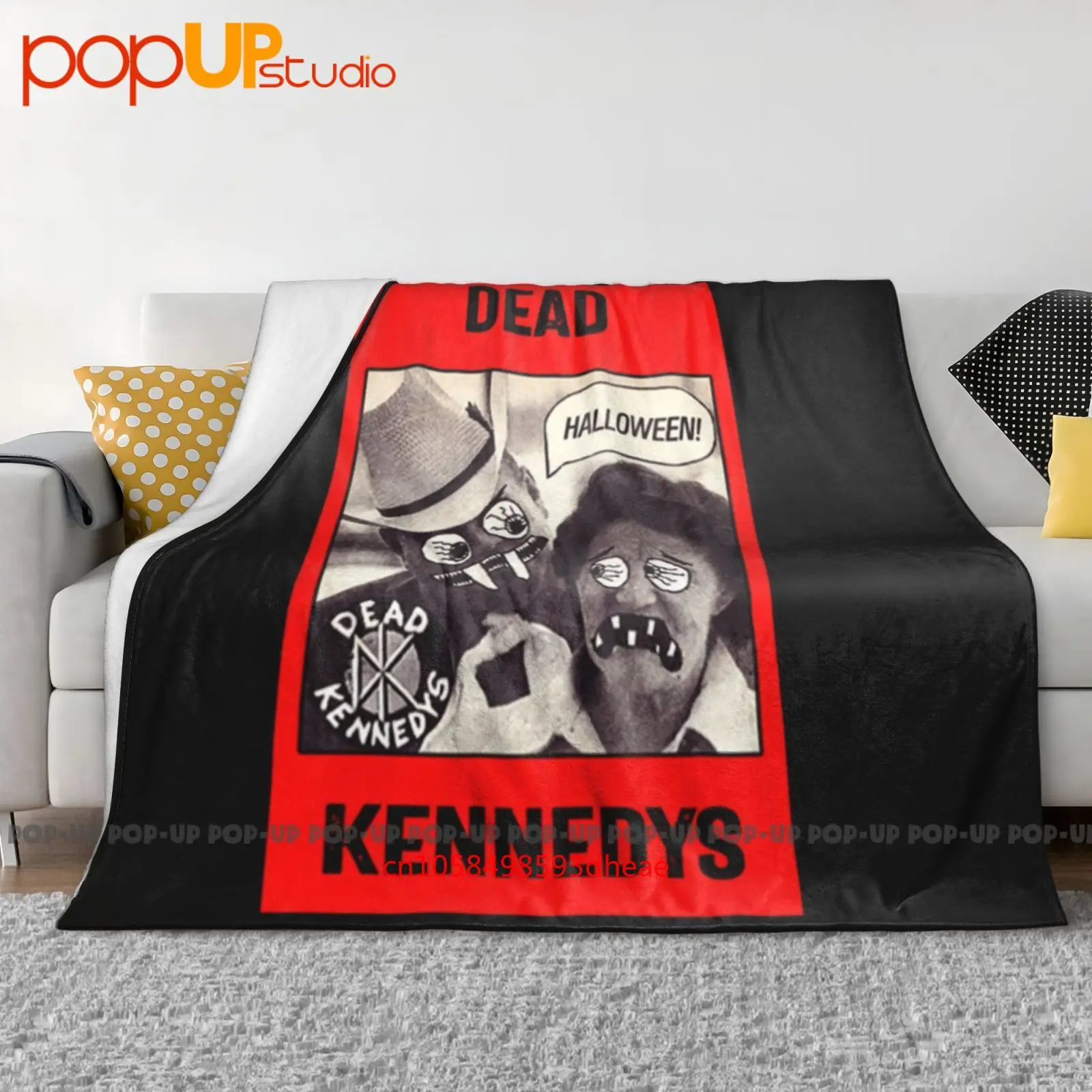 Vintage 1992 Dead Kennedys Band Punk Rock Ultra-Soft Blanket Quilt Winter Sofa Cover Bed Covers