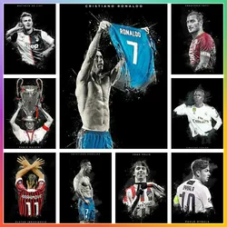 Soccer Star Cristiano Ronaldo Mosaic Diamond Painting Pictures Embroidery Cross Stitch Puzzle Drawing Home Decor 5D DIY Art New