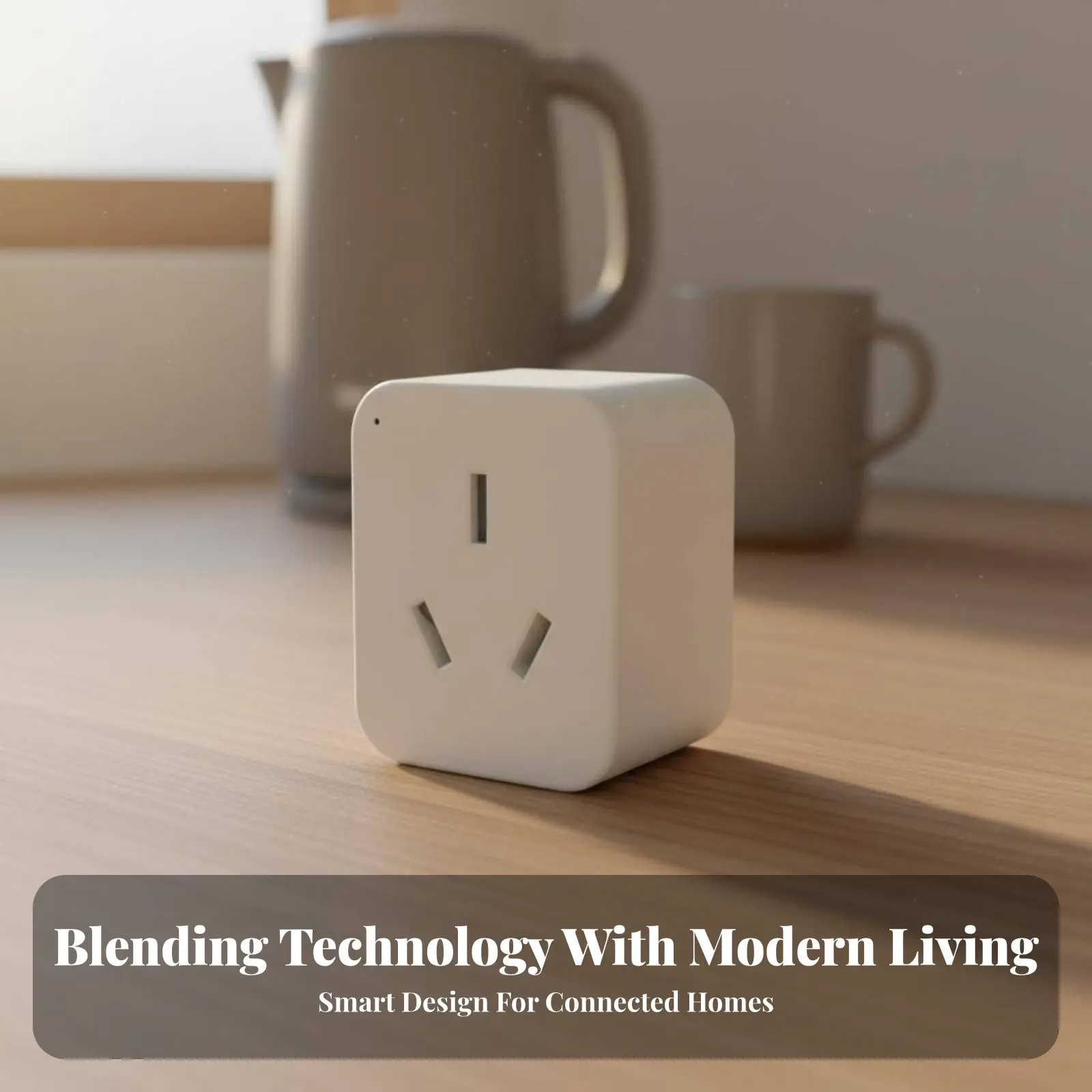 Smart Plug Hands-Effortless Function Speech-Based Control Socket Voice Activated Outlet Easy Setup Bluetooth Smart Outlet No Hub