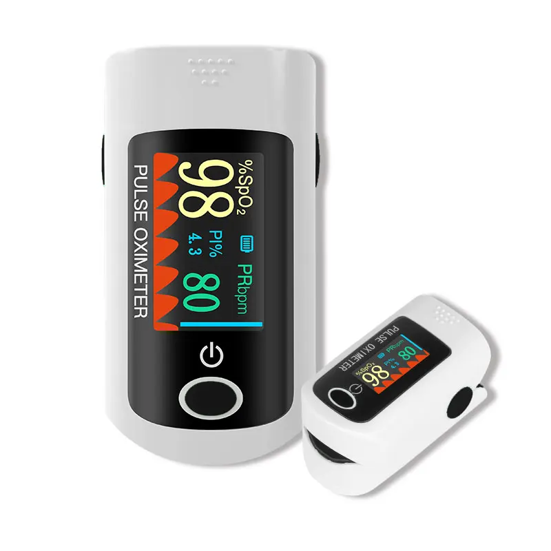 Led Oximeter Finger Clip Oximeter Home Use Home Use Meter Portable Visual Finger Clip Oximeter Saturation Meter