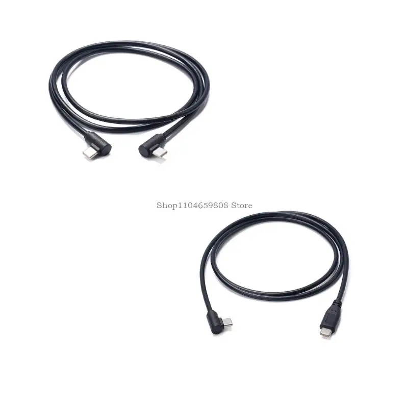 90° Angled USB-C Fast Charge Cable - 3A - usage example
