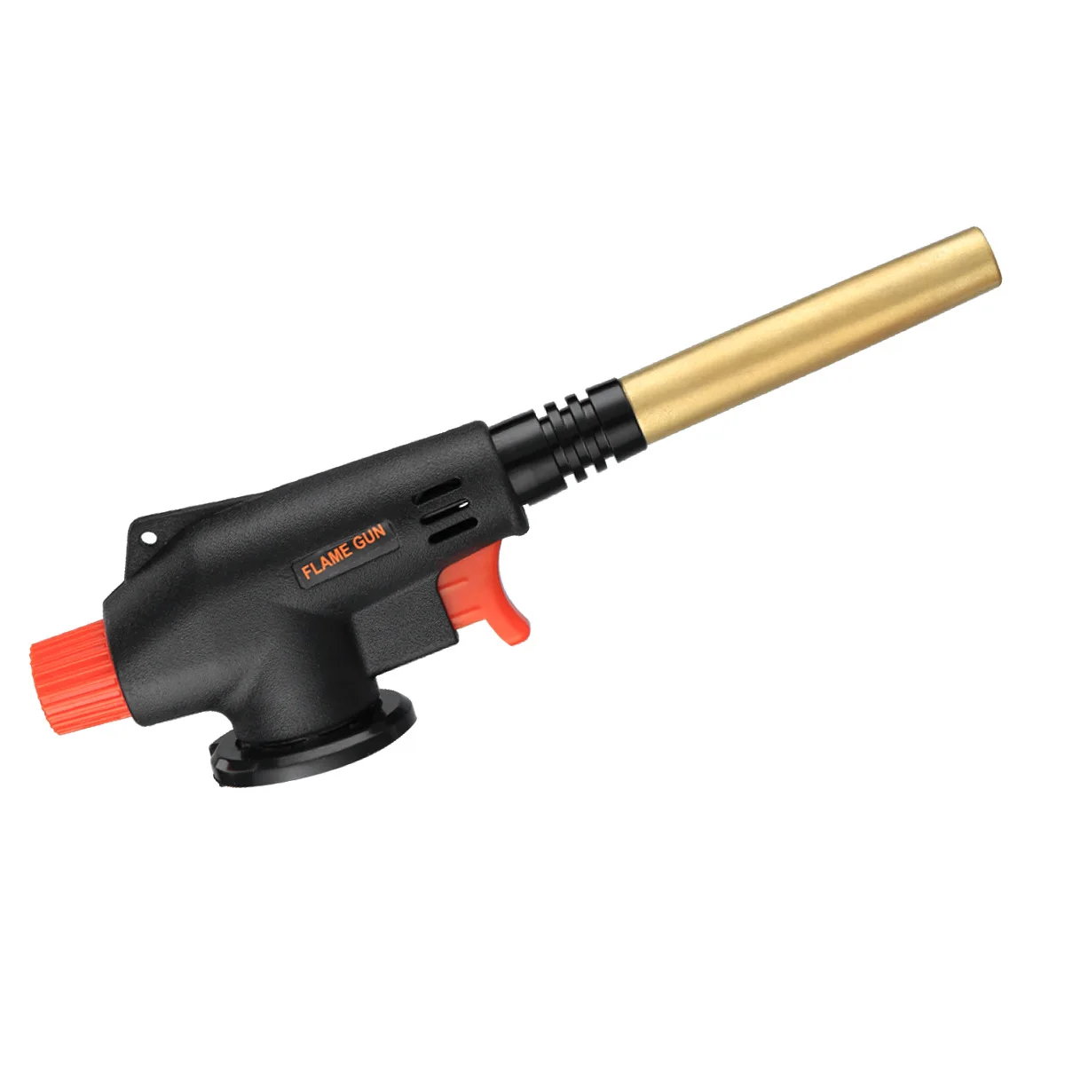 Portable Welding Torch, Gas Burner, Butane Gas, Pure Copper Flamethrower, Outdoor Kitchen Baking Tool, Brazing Barbecue