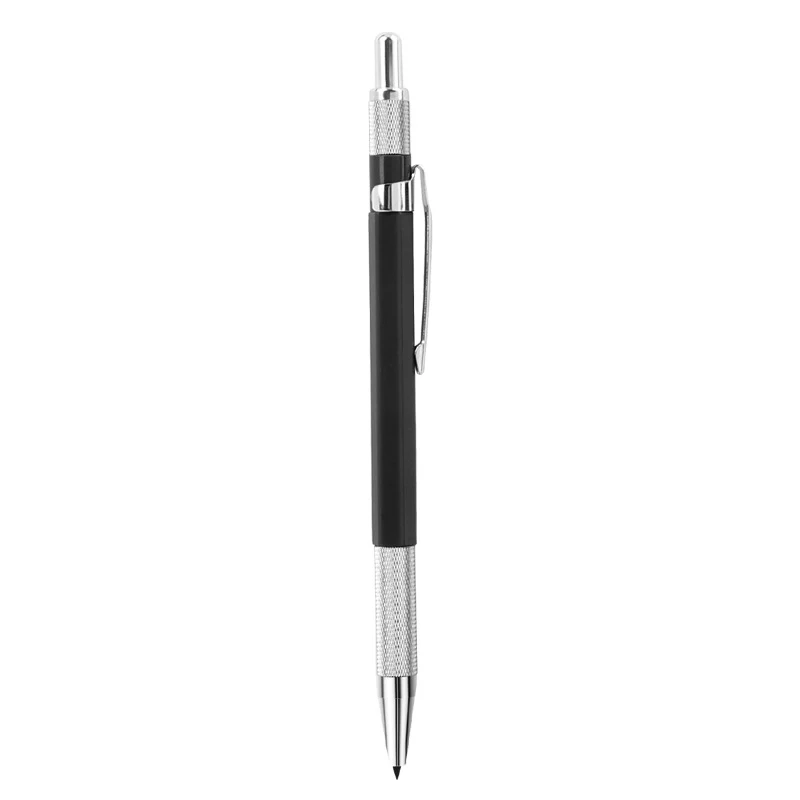 1 Pcs 2.0 mm Lead Holder and Lead Sharpener, Carpenter Pencils Black Drafting Pencil For Artist Drawing, Drafting, and Sketching