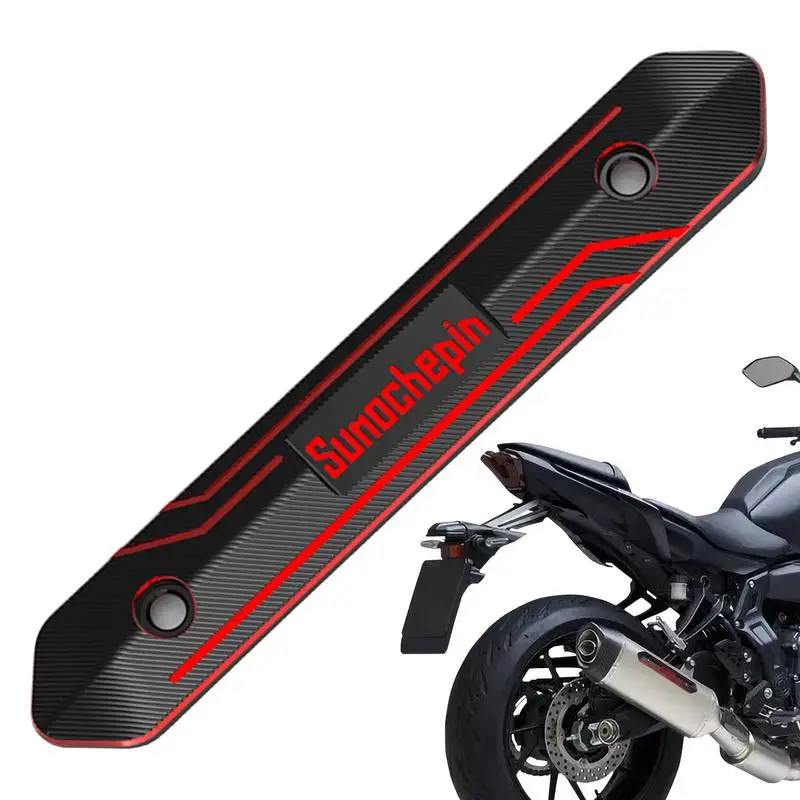 Motorcycle Exhaust Pipe Heat Shield Cover Muffler Protector Guard Moto Accessories Scooter Dirt Bike ATV Anti-Scalding Cover