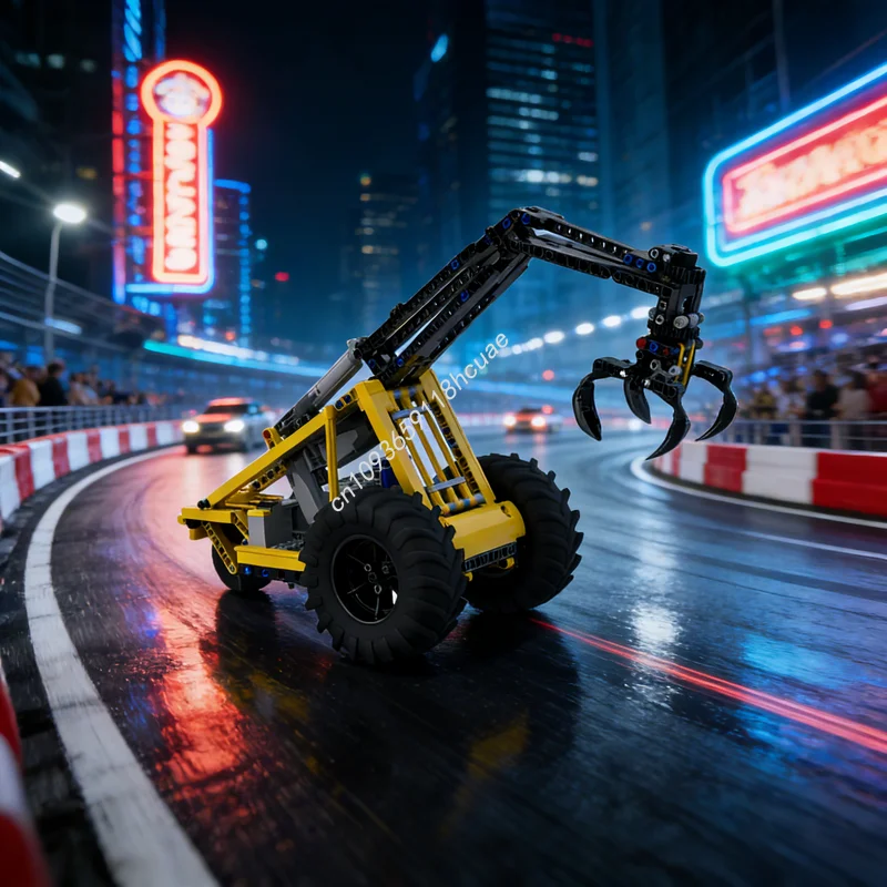 

601pcs MOC Sugar Cane Log Loader Technical Model Building Blocks Construction Christmas Gifts Toy Creative Idea Education Brick