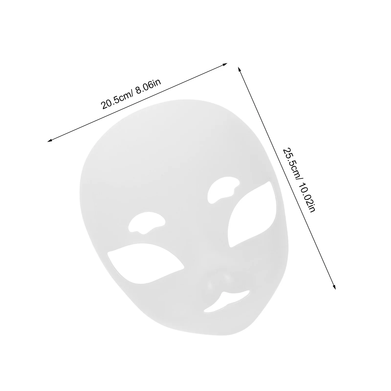 Ongeverfd wit fursuit hoofdbasismasker voor creatieve cosplay Halloween maskerade dierenkostuumaccessoires cosplay masker