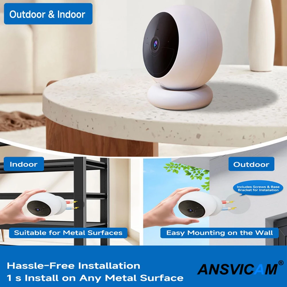 Bezprzewodowe kamery 2K zasila – Smart Home Battery Camera Ezviz recenzja i cena