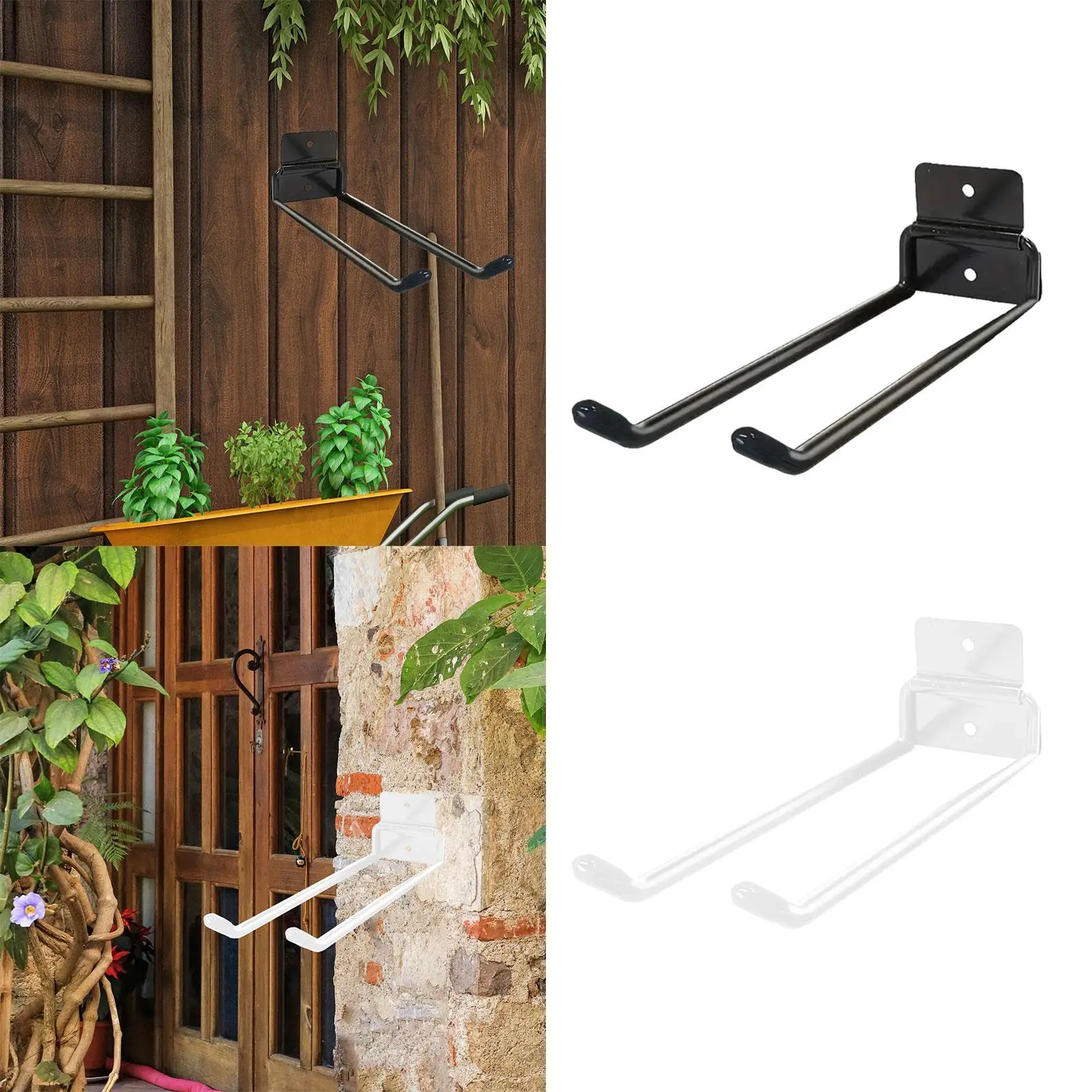 

Гаражный крючок, простой в установке органайзер для дворовых инструментов для электроинструментов, лестничных шлангов