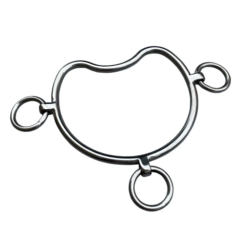 Stainless Steel Chifney Bit Anti-rearing Bit Ring Bits 5 Inches