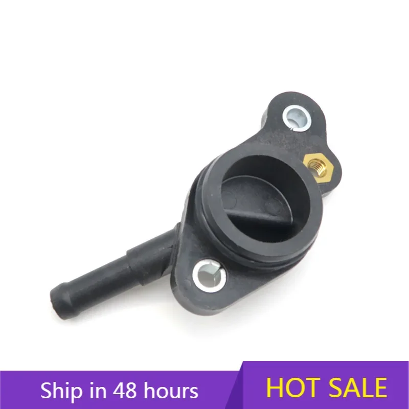 06K121132D FOR Volkswagen Audi A3 A4 A6 Q3 Q5 CC Magotan Golf Cylinder Head Tee Water Connector Joint Black High Quality Parts