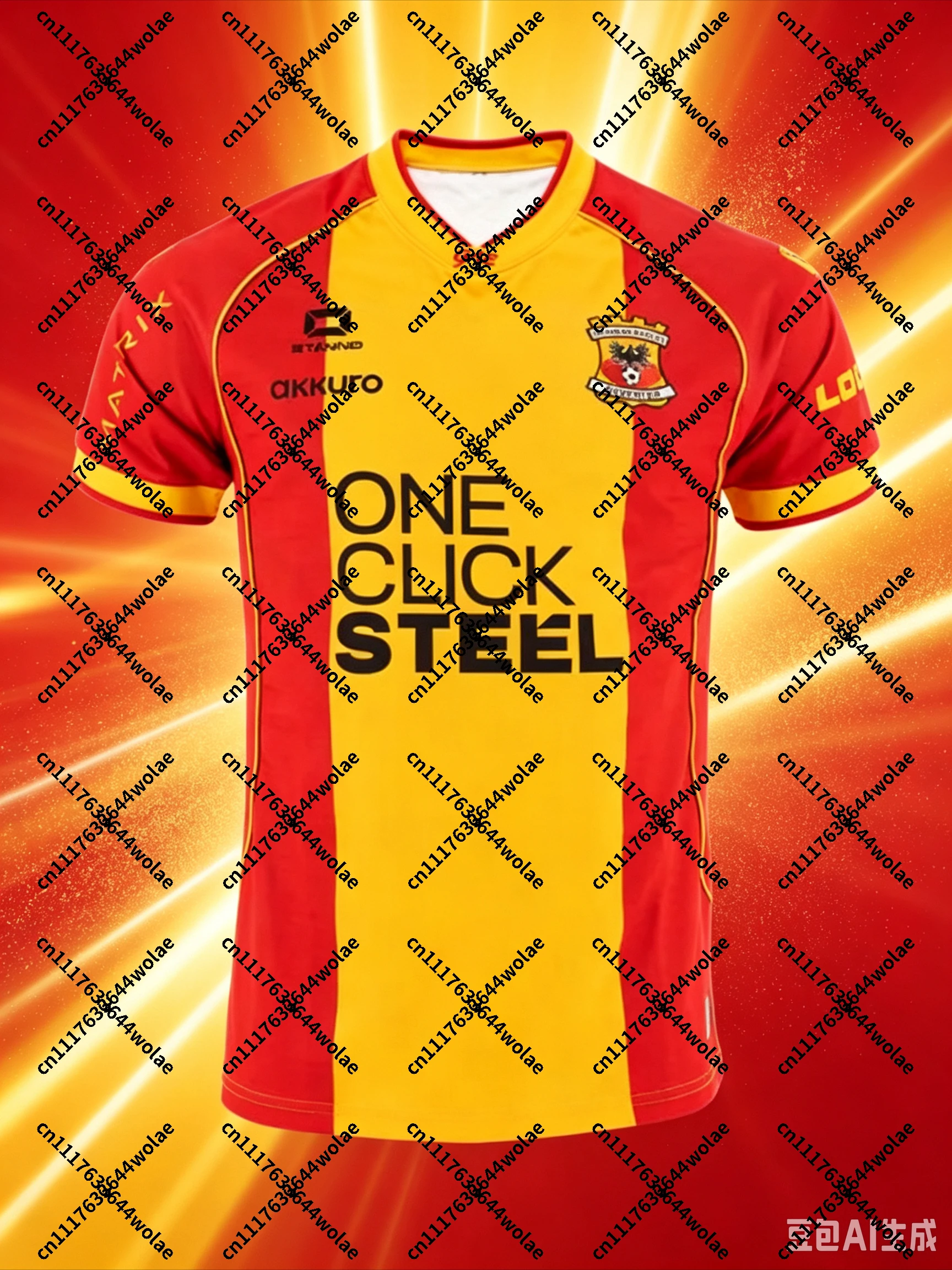 2026/2027 Go Ahead Club Dutch Football League Jersey T-shirt Summer Sports Oversize Breathable Quick Drying Streetwear Tops
