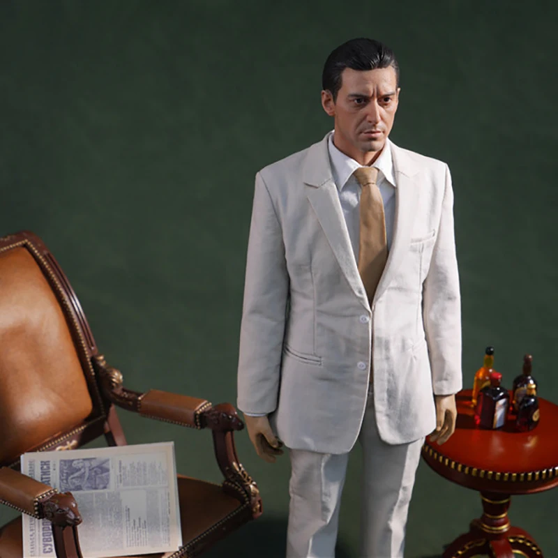

Fish Bonetoys FB-Z008 1/6 Godfather II Mike Male Набор фигурок Модель 12 дюймов Подвижная кукла-солдат Полный набор для коллекции