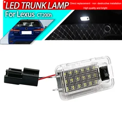 1Pcs Car LED Signal Bulb Trunk Lamp Luggage Compartment Lights White Canbus No Error For Lexus CT200h NX200t NX300h RX350 RX450h