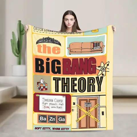 Big Bang Theory Blanket -AliExpress