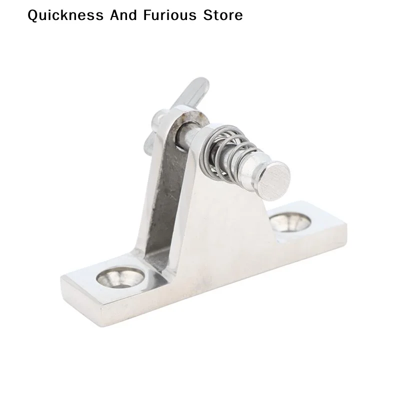 【MO】1Pc Boat Bimini Parts Accessories Marine 316 Stainless Steel Top Deck Hinge Mount Fitting Marine Yacht Hardware