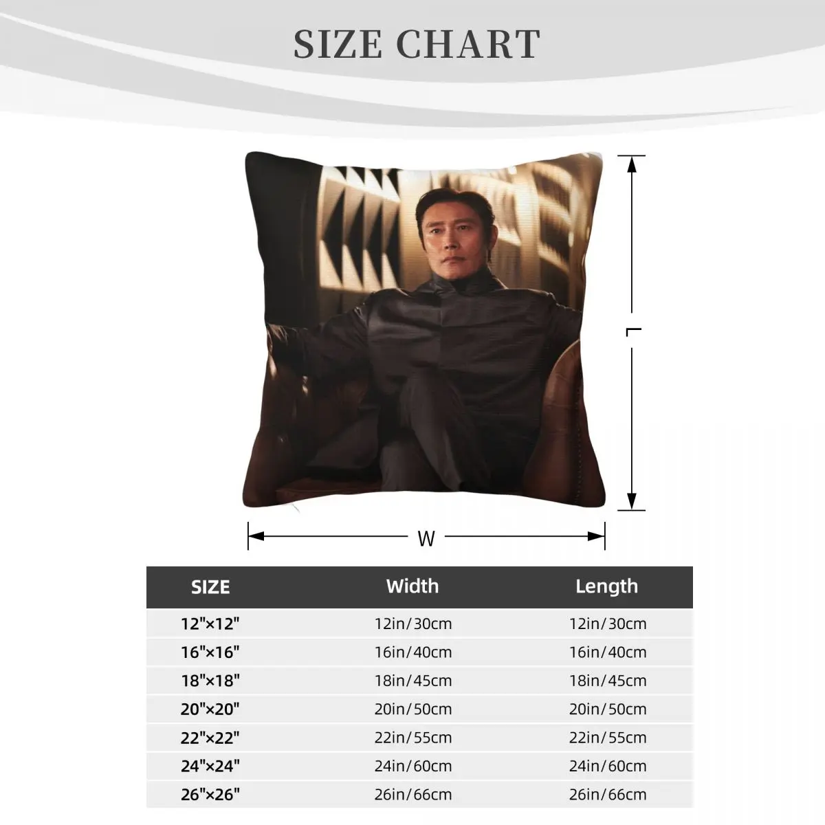 لي بيونغ هون 001757 ديكور المنزل ديكور المنزل أريكة غطاء الوسادة Dakimakura كيس وسادة غطاء وسادة