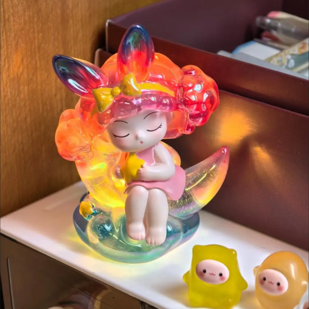 

Hot Dream Night Third Generation Dream Girl Blind Box Handmade Luminous Transparent Figure Desktop Ornament Night Light Gift