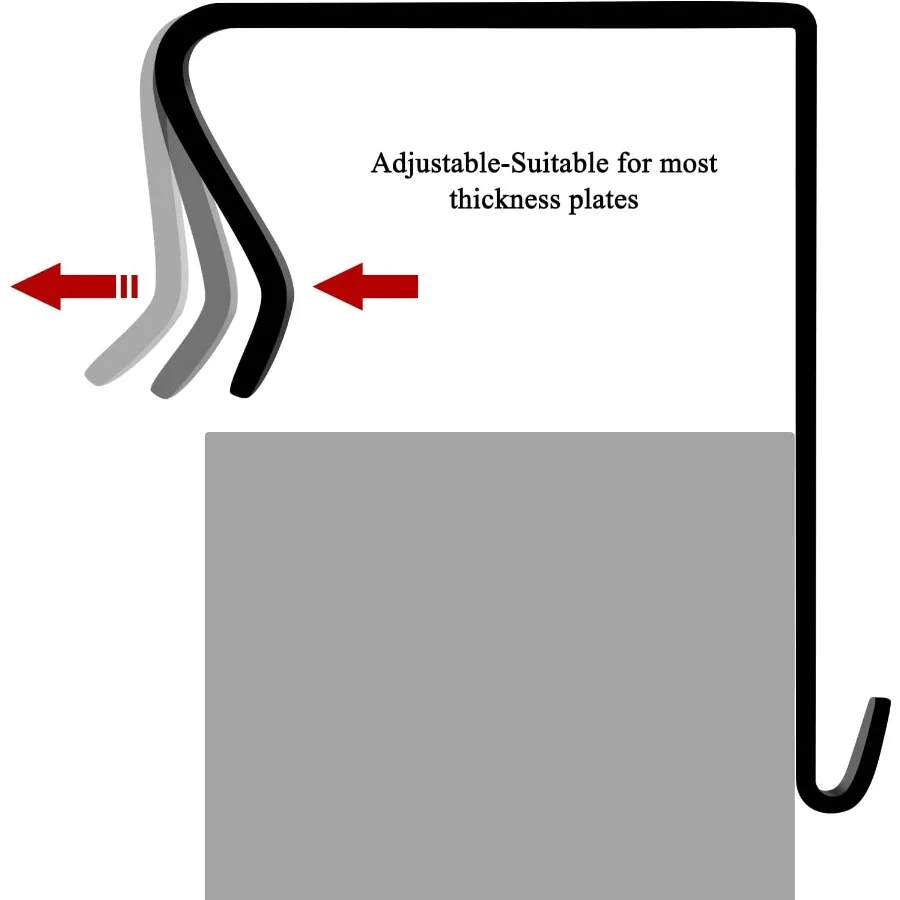 فوق الباب هوك لوحة جدار معدني مقصورة صورة فوق الباب شماعات للملابس مرآة السنانير مكتب مكعب السبورة شنق