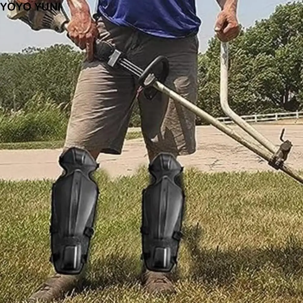 Waterproof Gardening Knee Pads Anti-Slip Adjustable Strap Motorcycle Knee Pads Anti-Collision Extended Leg Protective