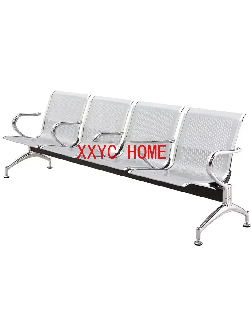 Cold Rolled Steel (CRS) Ladder Classroom Armrest Airport Airport Lounge Chairs Station Waiting Chair Park Rest