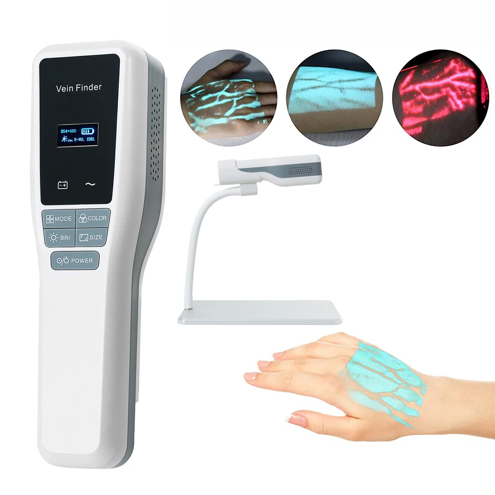 Adult Vet Medical Projection Infrared Vein Viewer Vascular Detector Illuminator Handheld Portable Vein Finder