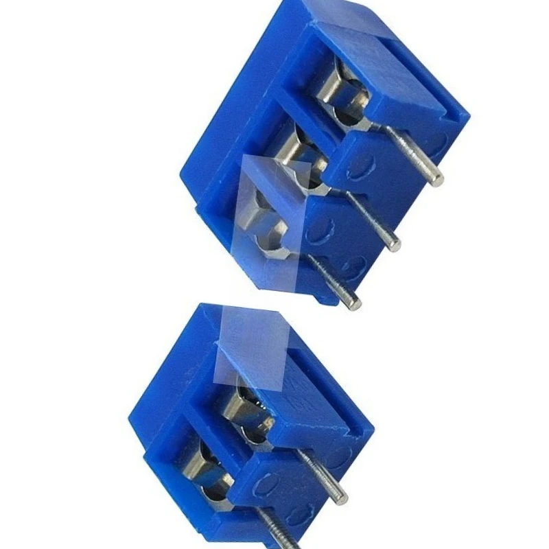 KF300 2P 3P splicable 5.0MM pitch terminal block PCB screw-type blue terminal post 16A300V 10pcs