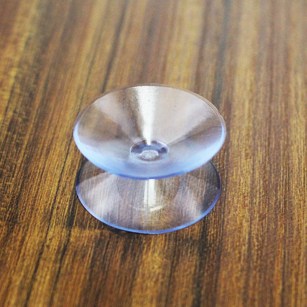 양면 빨판 흡입 컵 패드, 후크 없는 투명 실리콘 빨판, 3x3cm, 48 개
