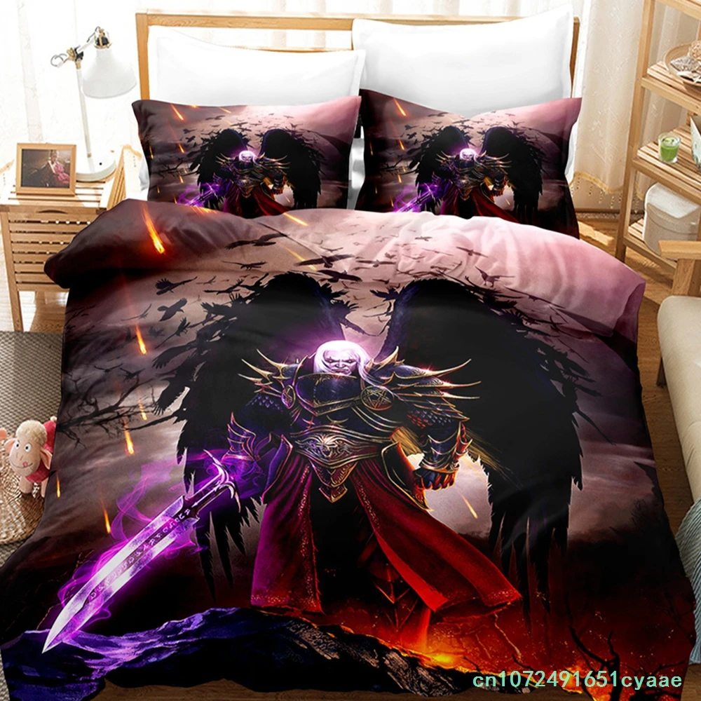 Angel Bedding Set Single Twin Full Queen King Size Fallen Angel Bed Set Aldult Kid Bedroom Duvetcover Sets 3D Print 001