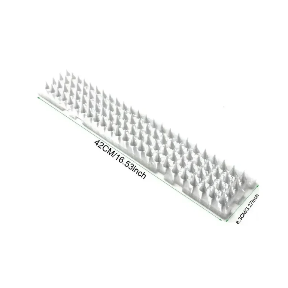 Pet Spikes Repeller Cat Plastic Bird Repellent Pigeon Anti-bird Squirrel Garden Fences Control Transparent Spikes 반려동물용품