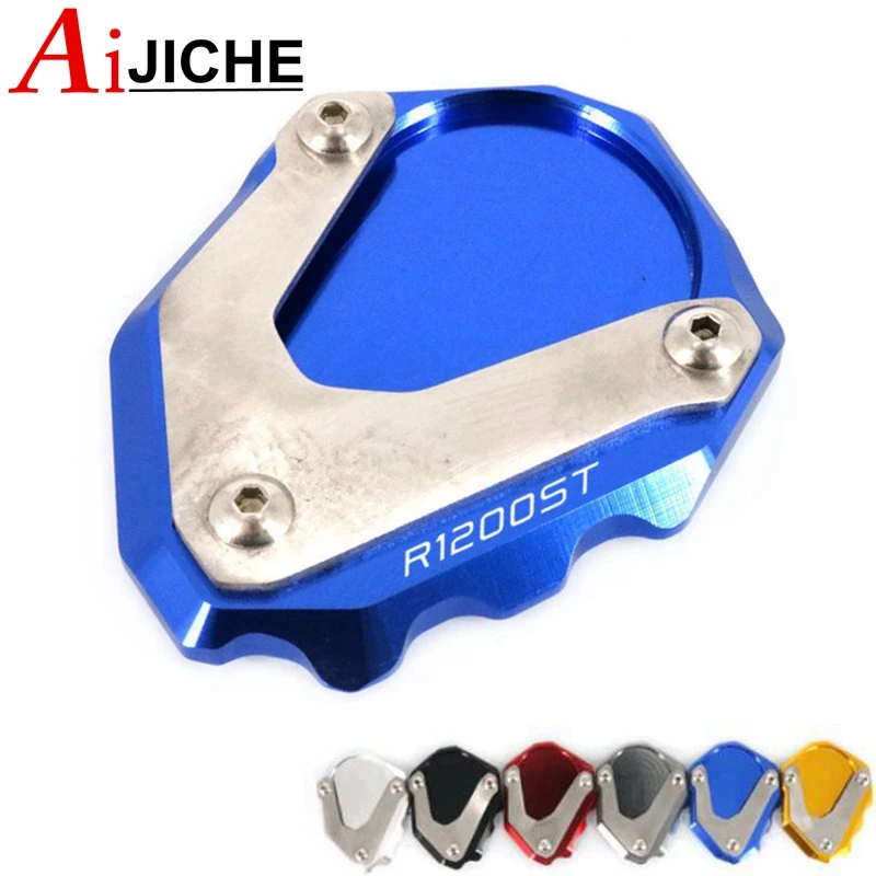 Подставка для мотоцикла CNC с подножкой, боковая подставка, удлинитель, опорная пластина, подставка для BMW R1200ST R1200 ST R 1200ST 2003-2007