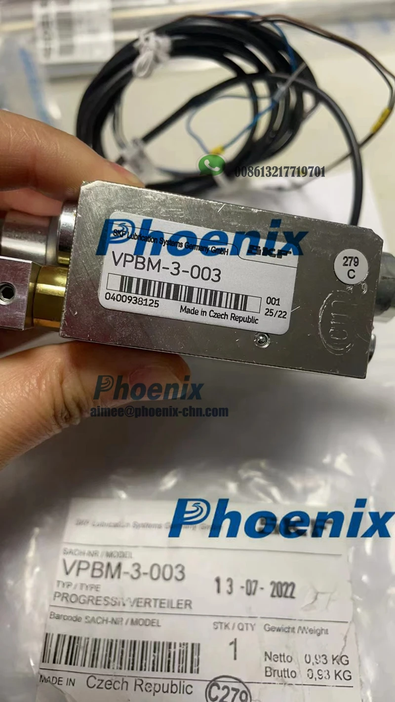 Oryginalny nowy zawór C6.302.303F VPBM-3-003 zawór separatora oleju czujnik garnitur dla części zamiennych do maszyn drukarskich Heidelberg