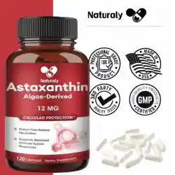 Astaxanthin Extract Capsules Promotes Cardiovascular Health and Accelerates Metabolism Antioxidant Supplement