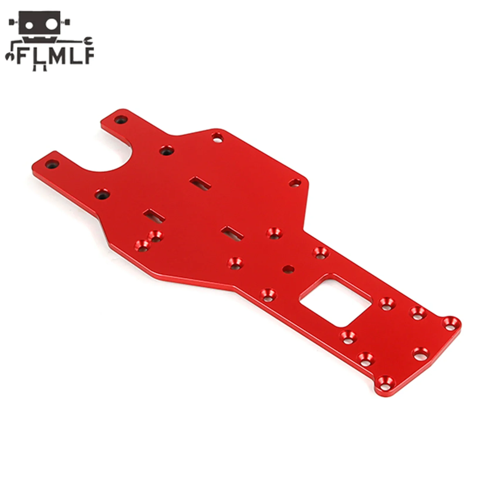 Rc Car CNC Metal Thickened Rear Chassis Bottom Plate dla 1/5 HPI ROFUN BAHA ROVAN King Motor BAJA 5B 5T 5SC Truck Parts