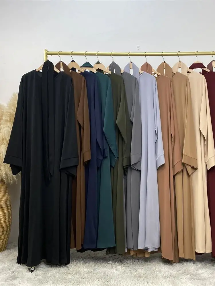 Abaya Dubai Turkey Muslim Modest Kaftan Dress Islamic Clothing Abayas For Women Vestidos Caftan Marocain Robe Femme Musulmane