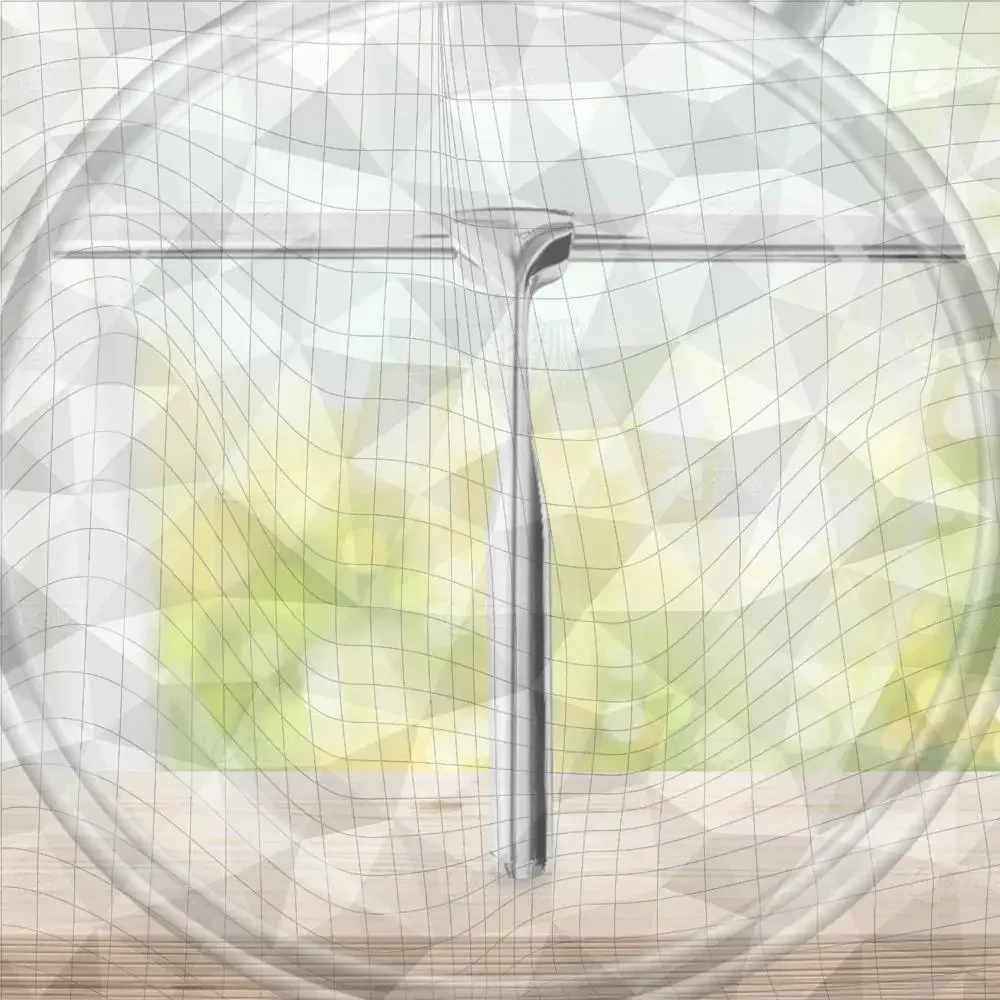 

Многофункциональный скребок-щетка для душа из нержавеющей стали, устойчивый к коррозии, для уборки дома и мытья зеркал