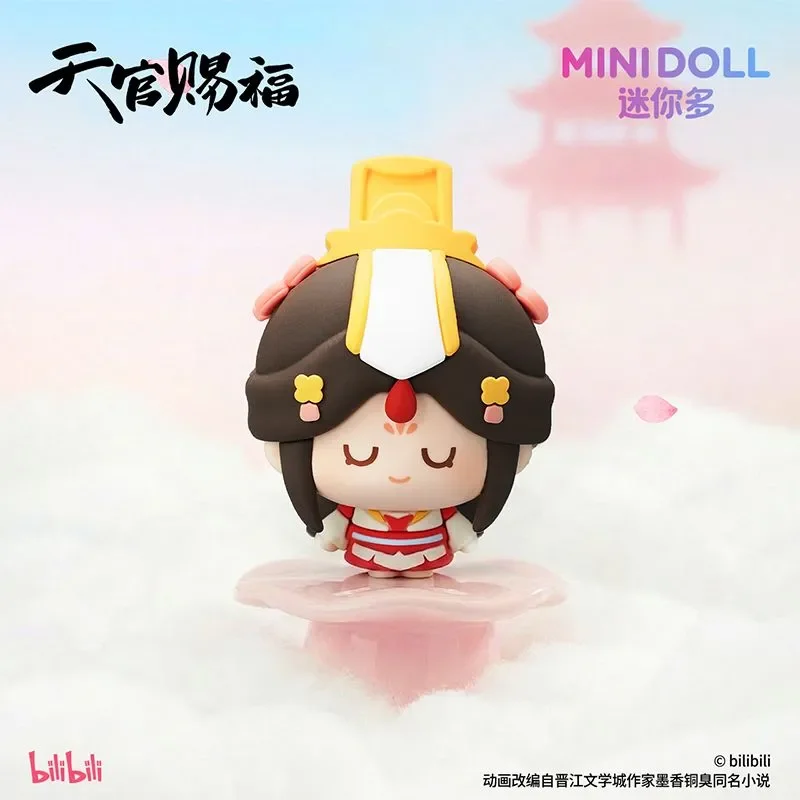 Minidoll Blind Box Tian Guan Ci Fu Tgcf Xielian Huacheng Anime Collectible Toy Model Ornament Desktop Decor Anime Gift