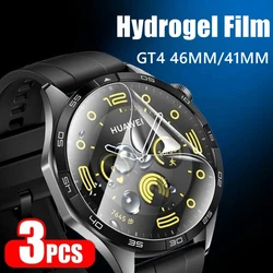 3PCS Screen Protector for Huawei Watch GT 4 46mm 41mm GT4 Soft Hydrogel Film