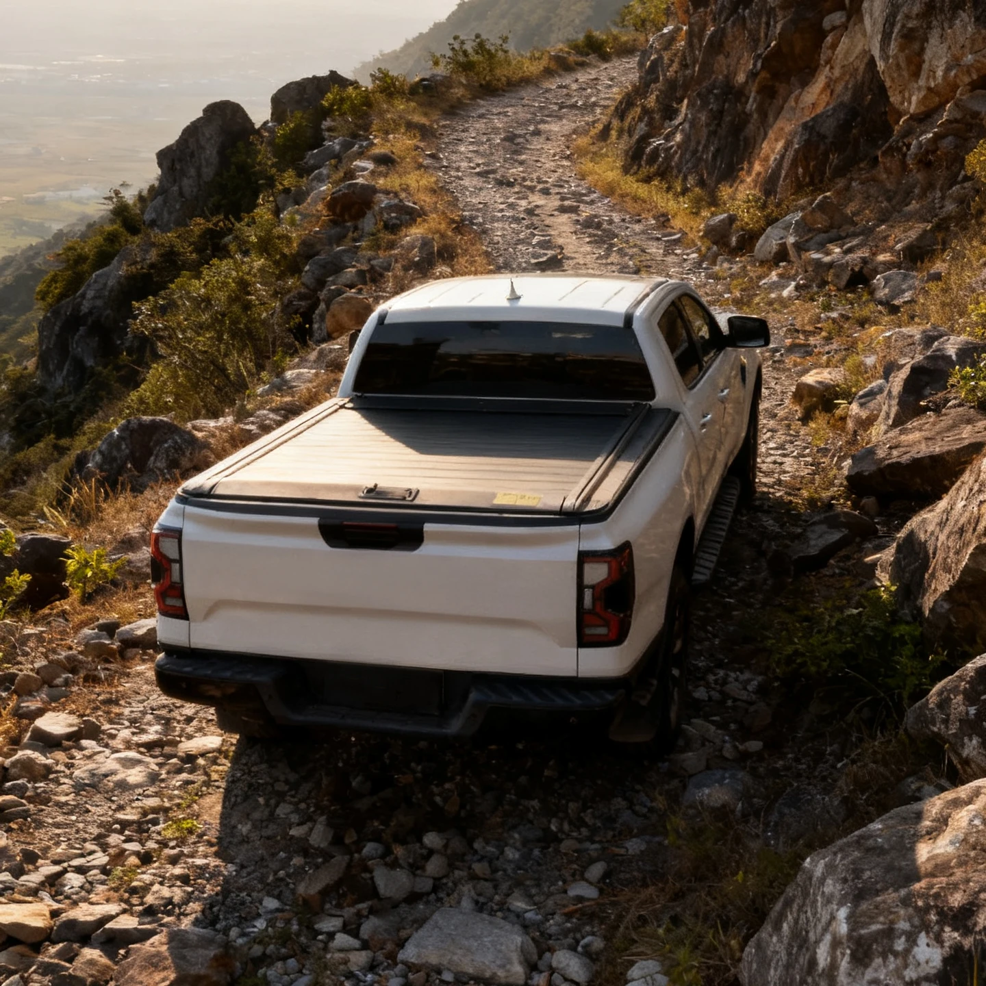 Pickup Truck Bed Cover Retractable Aluminum Alloy Tonneau Cover F150 for gmc sierra New Roller Lid ford Ranger tacoma 3
