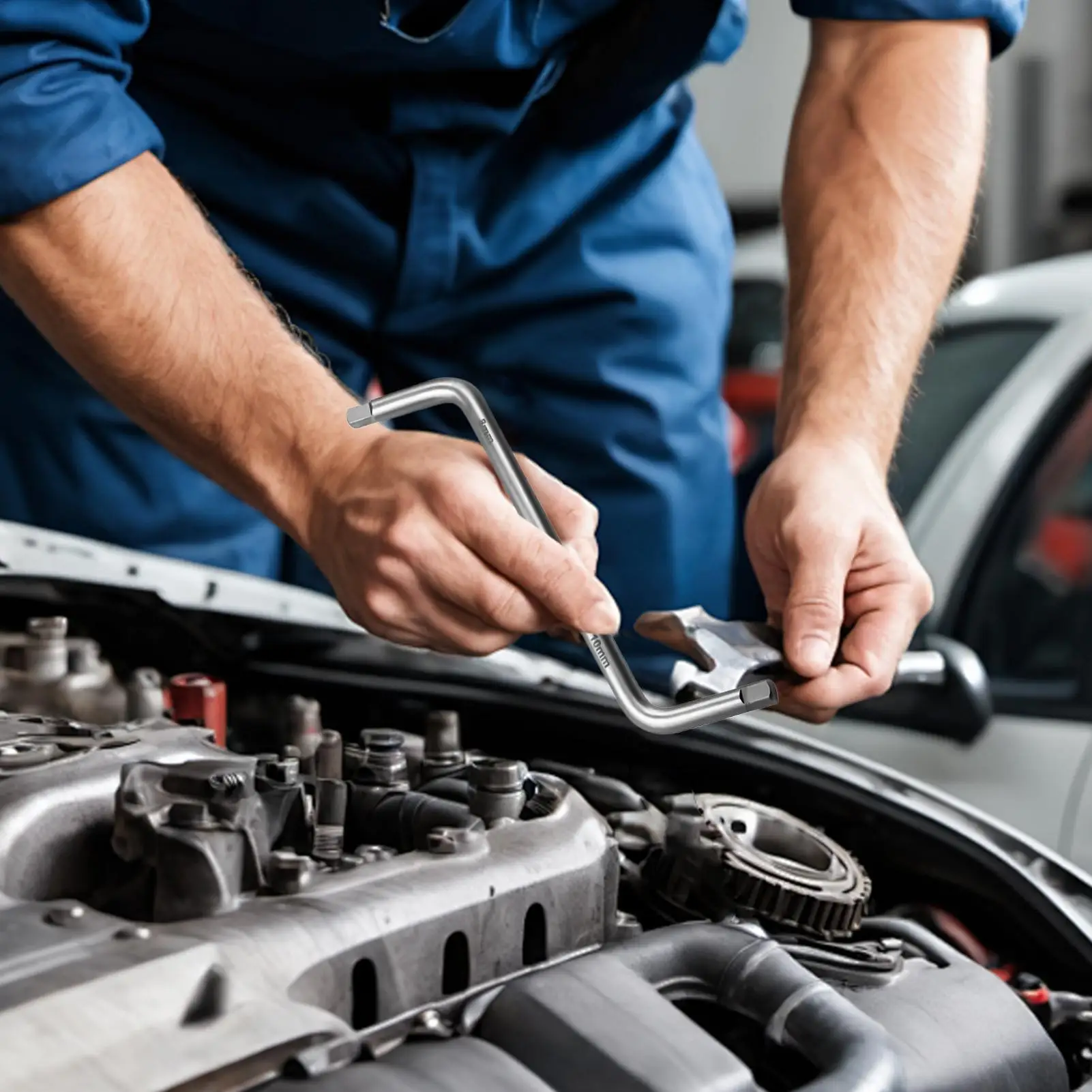 

8/10mm Square Oil Sump Drain Plug Key Tool Remover For Car Auto Repairing Transmission Screw Wrench Automotive Maintenance Tools