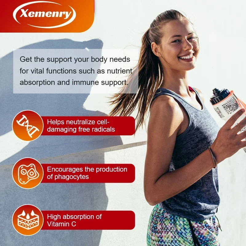 Liposomal Vitamin C Capsules 1500 Mg - Immune System and Collagen Supplement Supplement