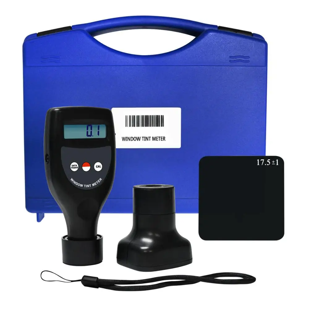 Wireless Window Tint Meter 0-100% Infrared Light Transmittance Transmission Measuring Gauge Tester Transparency for Car Plastics