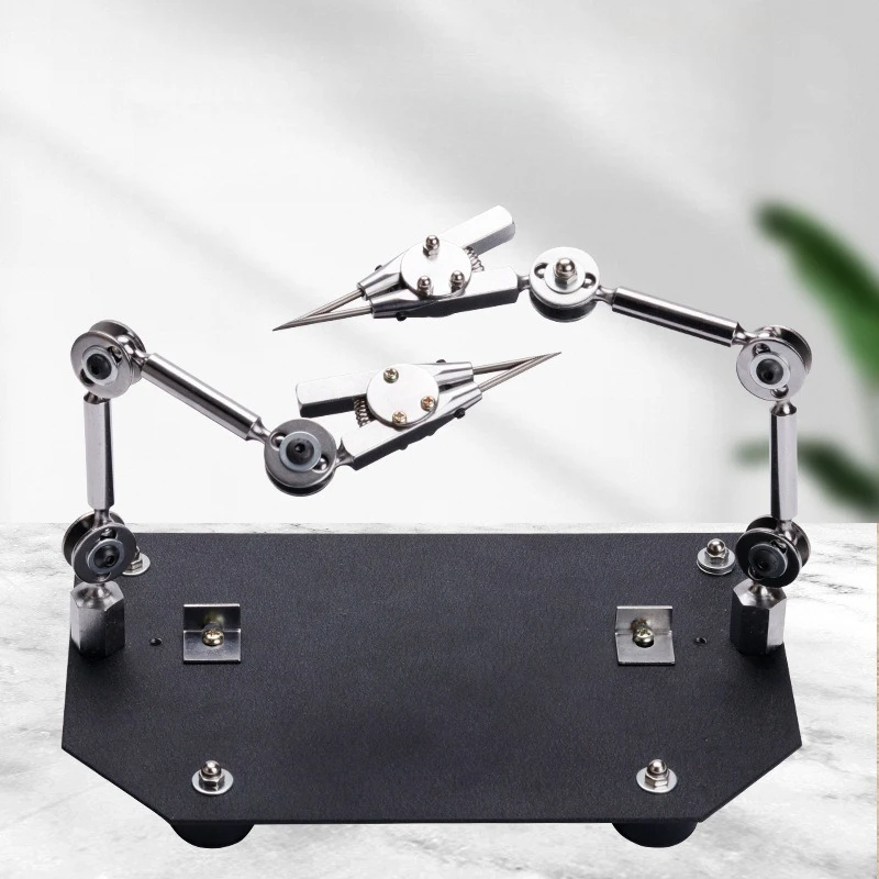 

Adjustable third hand soldering tool for jewelry production circuit board welding and repair workbench bracket