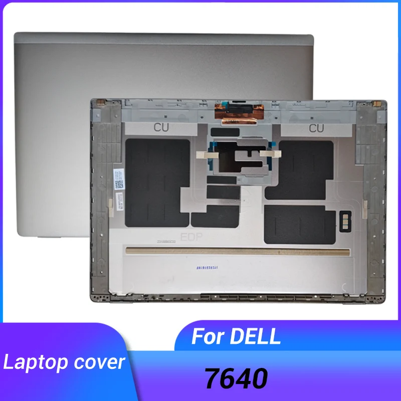 Novo para dell latitude 7640 portátil lcd capa traseira caso superior 0v26r4 prata